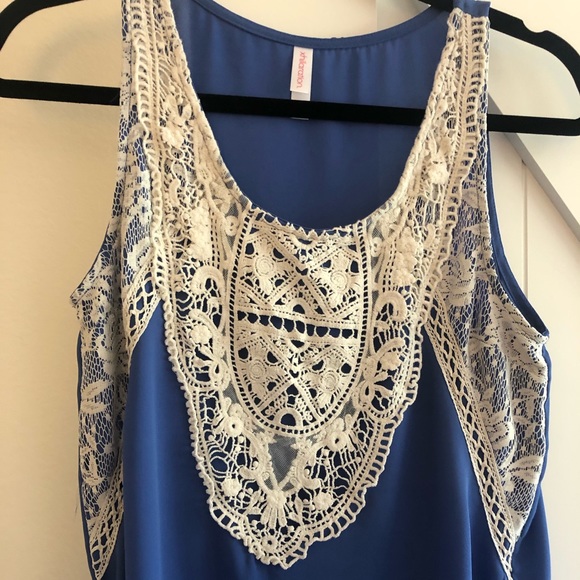 Blue tank top!!!! - Picture 2 of 3